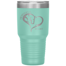 Horseful Heart 30oz. Stainless Steel Tumbler