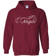 Horse Angels Heavy Blend Hoodie in Dark Colors