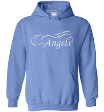 Horse Angels Heavy Blend Hoodie in Dark Colors