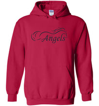 Horse Angels Heavy Blend Hoodie with Wings on Back! (black logo)