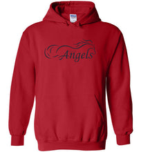 Horse Angels Heavy Blend Hoodie with Wings on Back! (black logo)