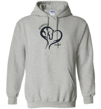 Horseful Heart Heavy Blend Hoodie