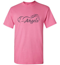 Horse Angels "Pledge" Tee with Wings on Back (black logo)