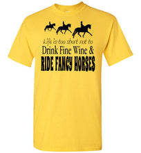 Fancy Horses and Fine Wine