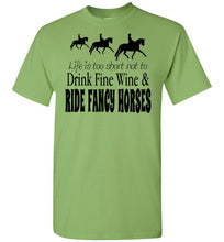 Fancy Horses and Fine Wine