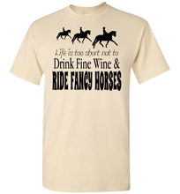 Fancy Horses and Fine Wine