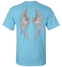 Horse Angels "Pledge" Tee with Wings on Back (black logo)
