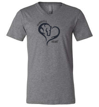 Horseful Heart Unisex V-Neck Tee
