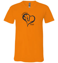 Horseful Heart Unisex V-Neck Tee