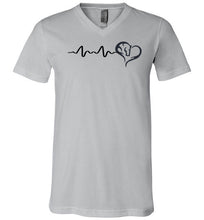 Horseful Heartbeat V Tee