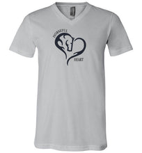 Horseful Heart Unisex V-Neck Tee