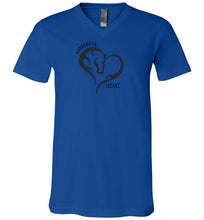 Horseful Heart Unisex V-Neck Tee