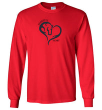 Horseful Heart Long Sleeve Tee