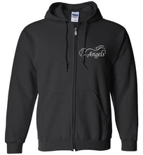 Horse Angel Zip Hoodie (plain back) - Save a Grey Memorial Fund