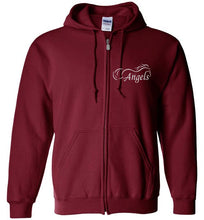 Horse Angel Zip Hoodie (plain back) - Save a Grey Memorial Fund