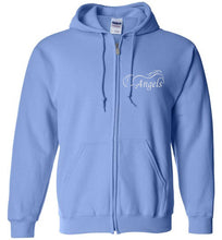 Horse Angel Zip Hoodie (plain back) - Save a Grey Memorial Fund