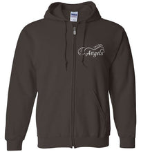 Horse Angel Zip Hoodie (plain back) - Save a Grey Memorial Fund