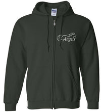 Horse Angel Zip Hoodie (plain back) - Save a Grey Memorial Fund