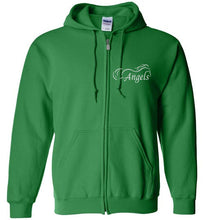 Horse Angel Zip Hoodie (plain back) - Save a Grey Memorial Fund