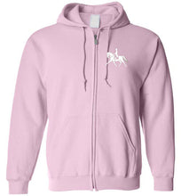 Dressage Horse Zip Hoodie
