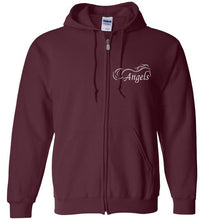 Horse Angel Zip Hoodie (plain back) - Save a Grey Memorial Fund