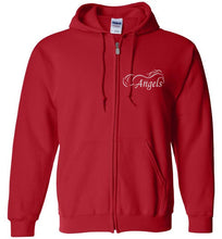 Horse Angel Zip Hoodie (plain back) - Save a Grey Memorial Fund