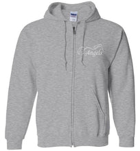 Horse Angel Zip Hoodie (plain back) - Save a Grey Memorial Fund