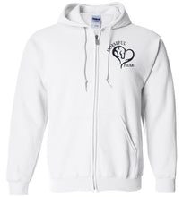 Horseful Heart Zip Hoodie
