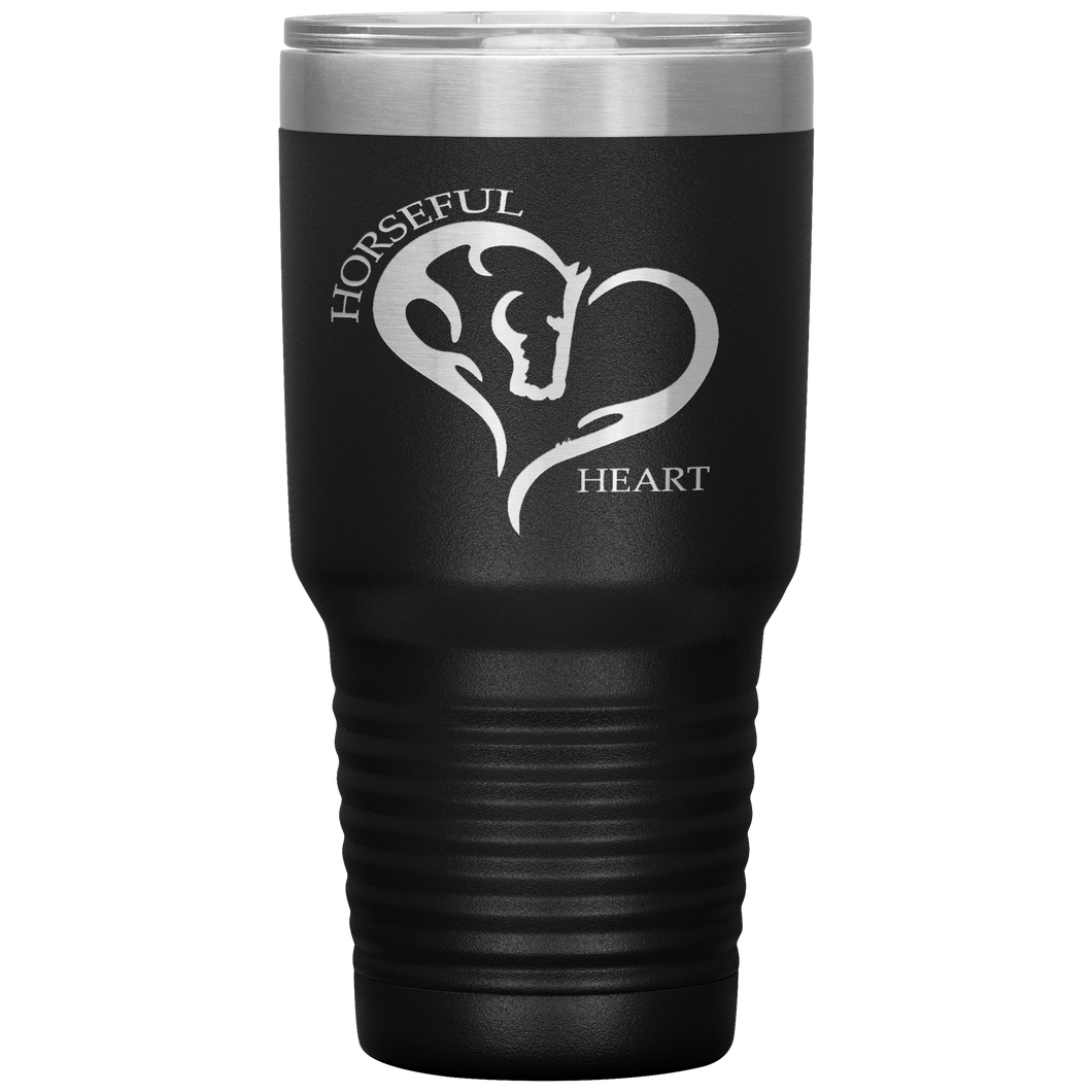 Horseful Heart 30oz. Stainless Steel Tumbler