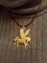 Horseful Heart Horse Angel Pendant
