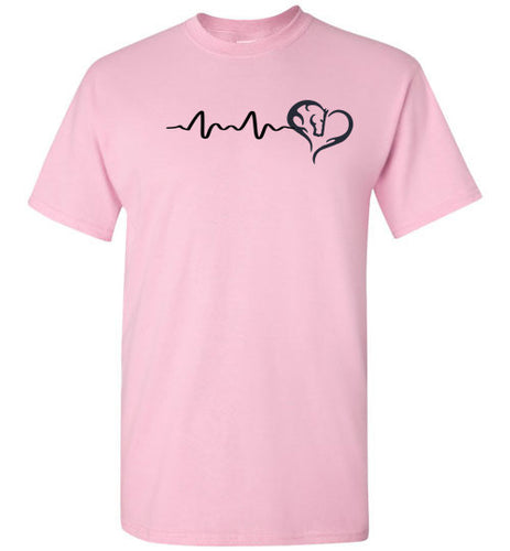 Horseful Heartbeat Tee