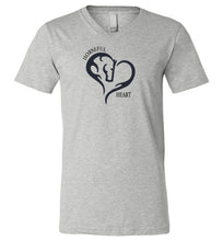 Horseful Heart Unisex V-Neck Tee