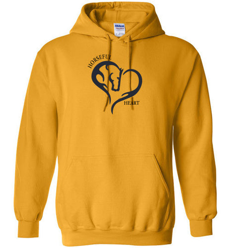 Horseful Heart Heavy Blend Hoodie