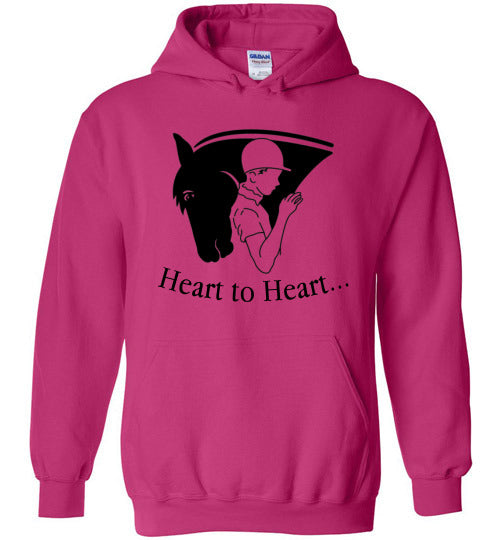 Horseful Heart - Heart to Heart Heavy Blend Hoodie