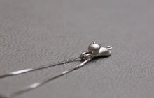 Sterling Silver Barn Kitty Pendant