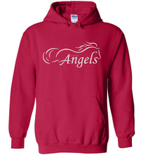 Horse Angels Heavy Blend Hoodie with Wings on Back!