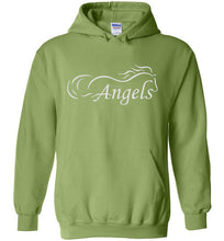 Horse Angels Heavy Blend Hoodie with Wings on Back!