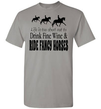 Fancy Horses and Fine Wine